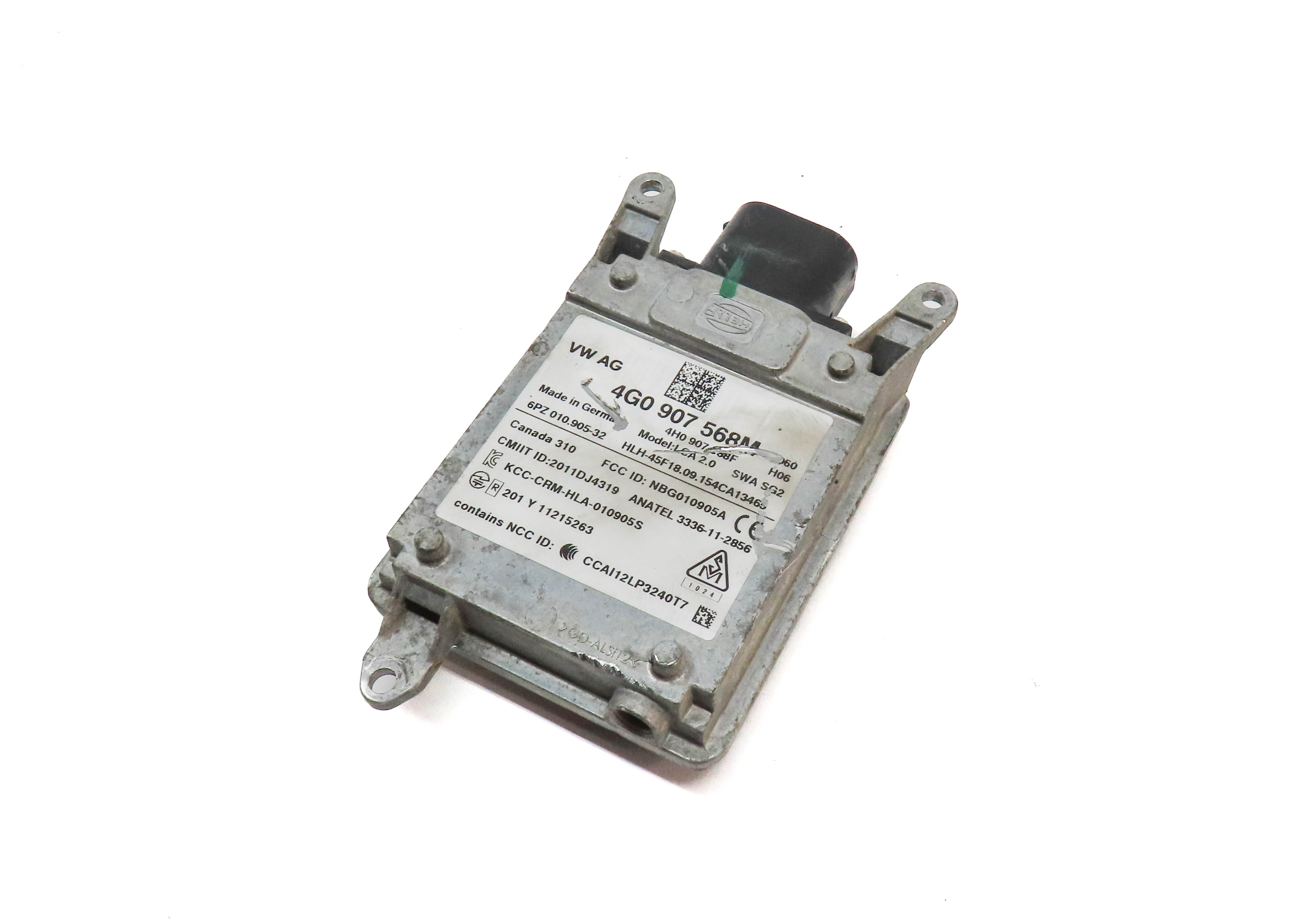 16-18 AUDI A6 A7 S6 S7 RS7 C7 4G8 REAR LEFT BLIND SPOT ASSIST RADAR SENSOR SLAVE — exact item pictured